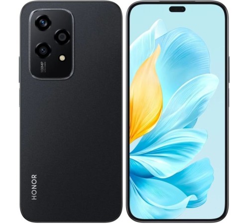 Смартфон Honor 200 Lite 8/256 ГБ RU в чёрном цвете — мощный выбор для вас