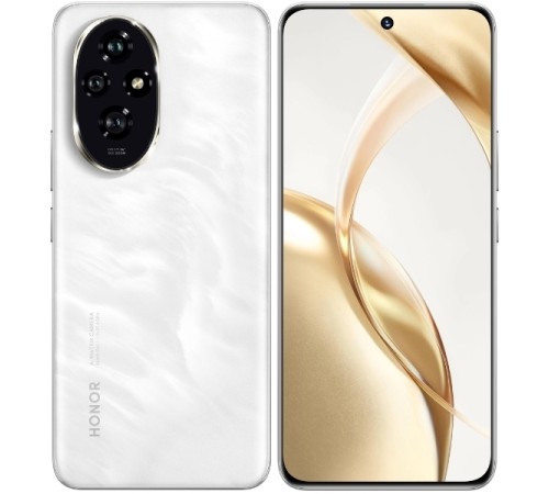 Смартфон Honor 200 8/256 ГБ RU в белом цвете: стильный и мощный выбор