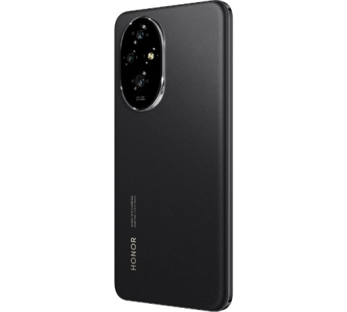 Смартфон Honor 200 12/512 ГБ в чёрном цвете: мощный выбор для ценителей качества.