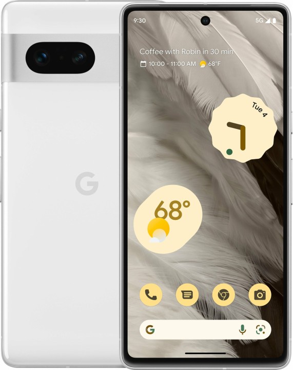 Смартфон Google Pixel 7 8/256 ГБ, Dual: nano SIM + eSIM, Snow