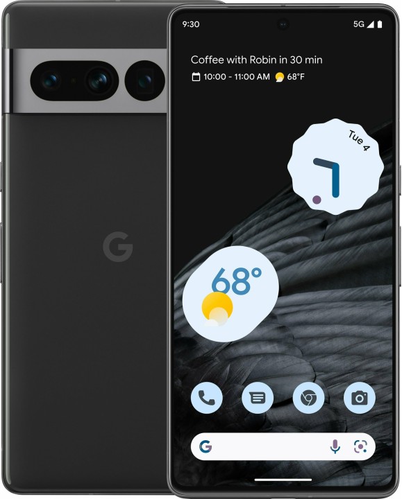 Смартфон Google Pixel 7 Pro 12/128 ГБ, Dual: nano SIM + eSIM, Obsidian
