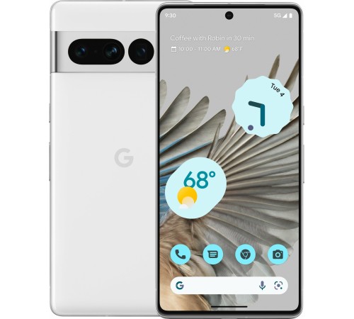 Смартфон Google Pixel 7 Pro 12/512 ГБ в цвете Snow: Dual SIM (nano SIM + eSIM)