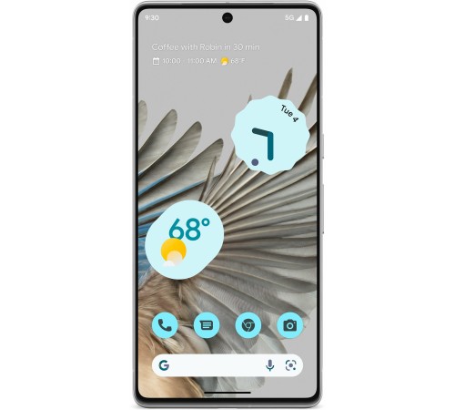 Смартфон Google Pixel 7 Pro 12/128 ГБ Snow: двойная сим-карта (nano SIM + eSIM)