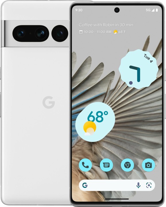 Смартфон Google Pixel 7 Pro 12/256 ГБ, Dual: nano SIM + eSIM, Snow