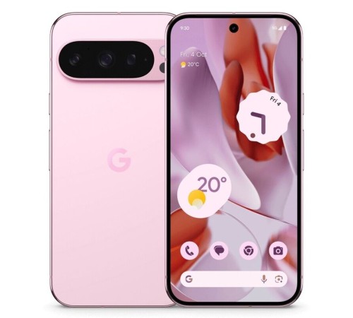Розовый смартфон Pixel 9 Pro 5G 16/256ГБ с поддержкой nano SIM и eSIM