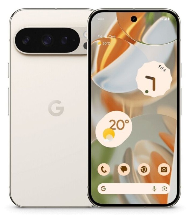 Смартфон Pixel 9 Pro 5G 16/512ГБ, Dual: nano SIM + eSIM, Porcelain
