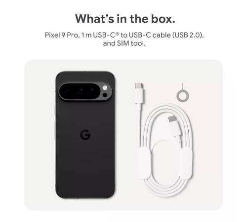 Смартфон Pixel 9 Pro 5G 16/256 ГБ Obsidian: мощный гаджет с поддержкой nano SIM и eSIM