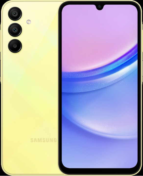 Смартфон Samsung Galaxy A15 4/128 ГБ, Dual nano SIM, Yellow