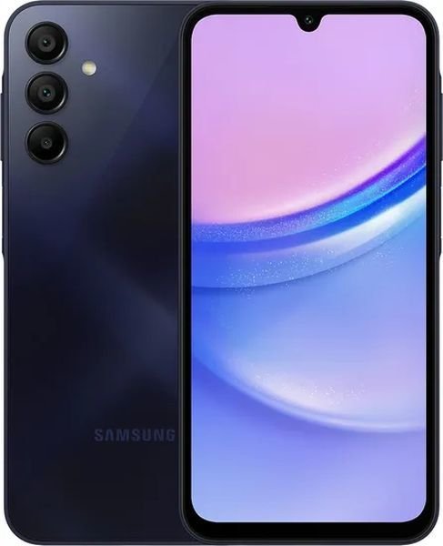 Смартфон Samsung Galaxy A15 4/128 ГБ, Dual nano SIM, Blue Black