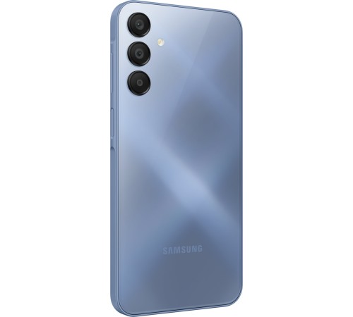 Смартфон Samsung Galaxy A15 8/256 ГБ, Dual nano SIM — стильный и мощный гаджет в синем цвете