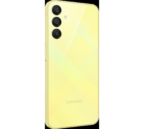 Смартфон Samsung Galaxy A15 8/256 ГБ Dual nano SIM в ярком жёлтом цвете