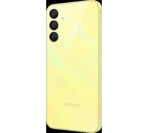 Смартфон Samsung Galaxy A15 8/256 ГБ Dual nano SIM в ярком жёлтом цвете