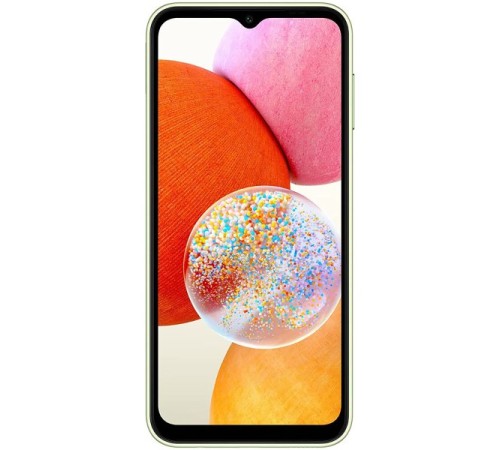 Смартфон Samsung Galaxy A14 4/64 ГБ, Dual nano SIM в зелёном цвете — ваш новый надёжный помощник!