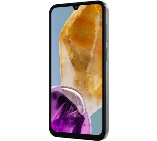 Смартфон Samsung Galaxy M15 6/128 ГБ, Dual nano SIM — стильный и мощный гаджет в сером цвете