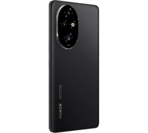 Смартфон Honor 200 Pro 12/512 ГБ RU в чёрном цвете — мощный выбор для ценителей качества.