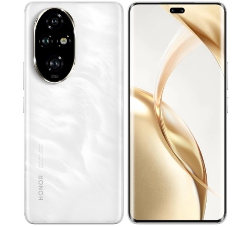 Смартфон Honor 200 Pro 12/512 ГБ RU в белом цвете — мощный выбор для ценителей качества.