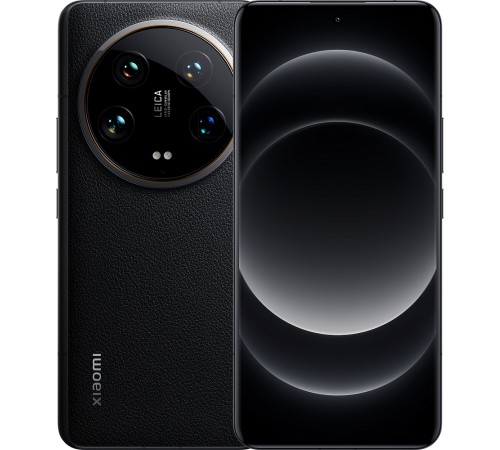 Смартфон Xiaomi 14 Ultra 16/512 ГБ в чёрном цвете — мощный выбор для ценителей качества.