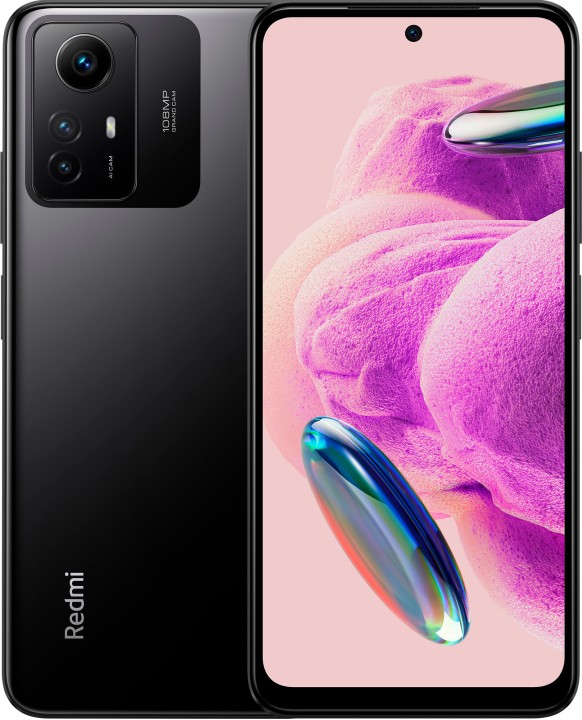 Смартфон Xiaomi Redmi Note 12S 8/256 ГБ EU, 4G, NFC, Dual nano SIM, черный