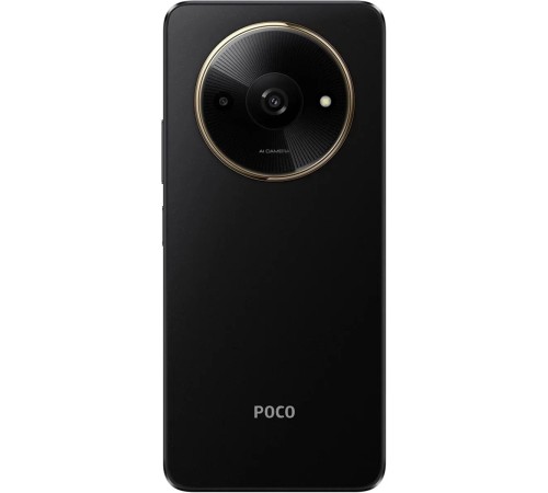 Смартфон POCO C61 4/128 ГБ, Dual nano SIM, чёрный — купить в России