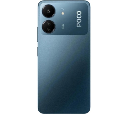Смартфон POCO C65 6/128 ГБ, Dual nano-SIM, синий — новая модель для рынка RU
