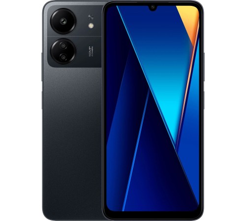 Смартфон POCO C65 8/256 ГБ, Dual nano-SIM, чёрный — модель для российского рынка