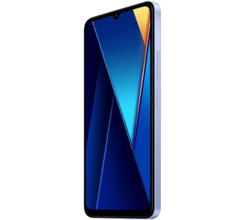 POCO C65 6/128: мощный смартфон в фиолетовом цвете с поддержкой Dual nano SIM