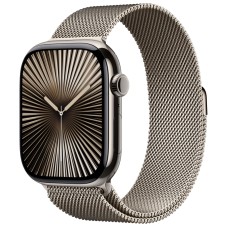 Apple Watch S10 46mm Natural Titanium Case with Natural Milanese Loop S/M (HK) Apple Watch S10 46mm Natural Titanium Case with Natural Milanese Loop S/M (HK)