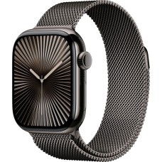 Apple Watch S10 46mm Slate Titanium Case with Slate Milanese Loop S/M (HK) Apple Watch S10 46mm Slate Titanium Case with Slate Milanese Loop S/M (HK)