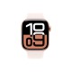 Роскошные Apple Watch S10 46 мм в розовом золотом корпусе с ремешком Light Blush Sport Band, размер US M/L