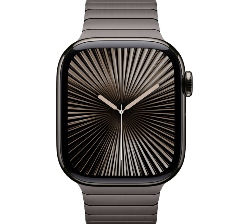 Apple Watch S10 42mm Slate Titanium Case with  Slate Link Bracelet