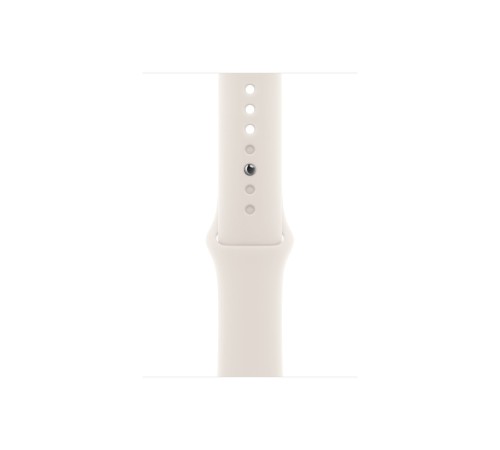Золотые титановые Apple Watch S10 46 мм с браслетом Starlight Sport, размер M/L (Гонконгская версия)