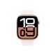 Apple Watch S10 46mm Rose Gold Aluminium Case with Light Blush Sport Band US S/M (MWWT3)