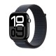 Роскошные Apple Watch S10 46 мм в алюминиевом корпусе Jet Black с ремешком Sport Loop Ink