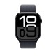 Роскошные Apple Watch S10 46 мм в алюминиевом корпусе Jet Black с ремешком Sport Loop Ink