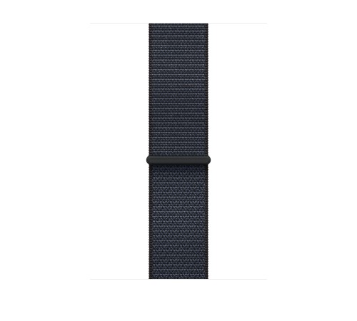Apple Watch S10 42 мм: стильные часы в алюминиевом корпусе Jet Black с ремешком Ink Sport Loop