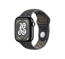 Apple Watch S10 42mm Jet Black Aluminum Case with Midnight Sky Nike Sport Band M/L