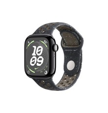 Apple Watch S10 42mm Jet Black Aluminum Case with Midnight Sky Nike Sport Band M/L