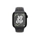 Apple Watch S10 42mm Jet Black Aluminum Case with Midnight Sky Nike Sport Band M/L