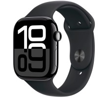 Apple Watch S10 42mm Aluminium Jet Black M/L