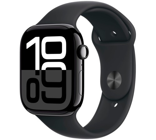 Роскошные Apple Watch S10 42mm Aluminium Jet Black M/L: стиль и функциональность в одном устройстве.