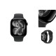 Apple Watch S11 42mm Jet Black Aluminum Case with Black Sport Band M/L