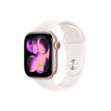 Apple Watch S11 42mm Rose Gold Aluminum Case with Light Blush Sport Band S/M Apple Watch S11 42mm Rose Gold Aluminum Case with Light Blush Sport Band S/M
