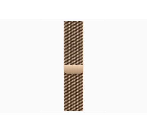 Роскошные Apple Watch S10 46 мм с золотым титановым корпусом и Milanese Loop M/L (США)