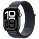 Новые Apple Watch S10 46 мм: стильные часы в алюминиевом корпусе Jet Black с Sport Loop