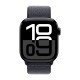 Новые Apple Watch S10 46 мм: стильные часы в алюминиевом корпусе Jet Black с Sport Loop
