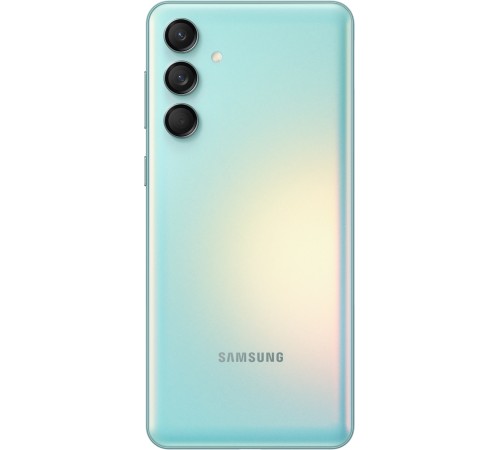 Смартфон Samsung Galaxy M55 8/256Gb в зелёном цвете — мощный и стильный гаджет.