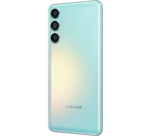 Смартфон Samsung Galaxy M55 8/256Gb в зелёном цвете — мощный и стильный гаджет.