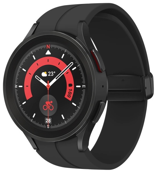 Умные часы  Samsung Galaxy Watch 5 Pro 45 mm, Black Titanium