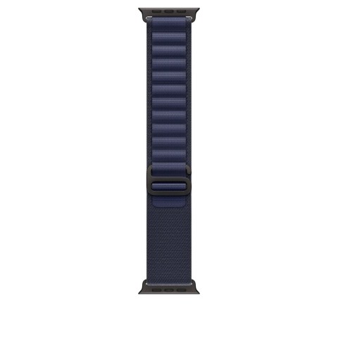 Ремешок для Apple Watch Ultra 49mm Navy Alpine Loop - S (Темно-синий) Black Titanium Finish (MYPW3)