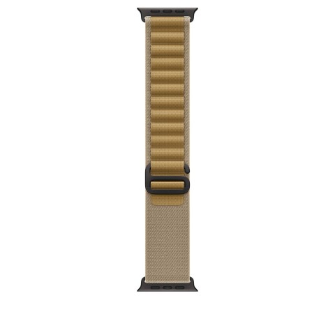 Ремешок для Apple Watch Ultra 49mm Tan Alpine Loop - S (Бежевый) Black Titanium Finish